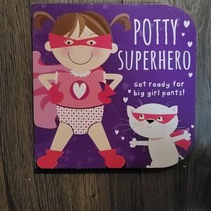 Potty Superhero Children's Book